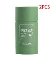 Cleansing Green Tea Mask Anti-Acne Whitening Mask Skin Care - Golden Treasures  # #