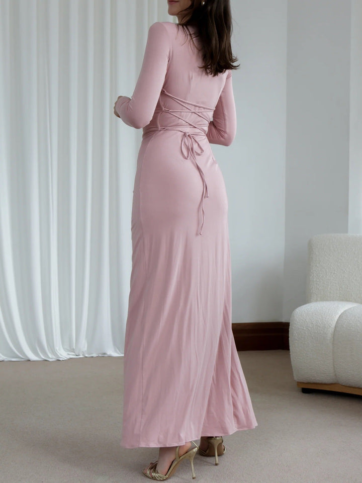 Slim-fitting Long-sleeved Dress Fashion Long Dresses For Women