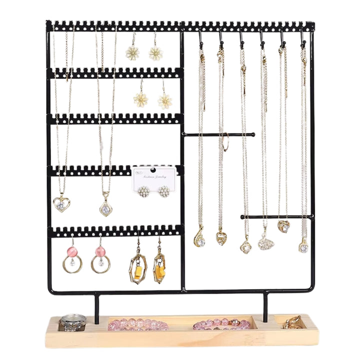 Multifunctional Jewelry Rack Display Earring Necklace Ring Storage Rack