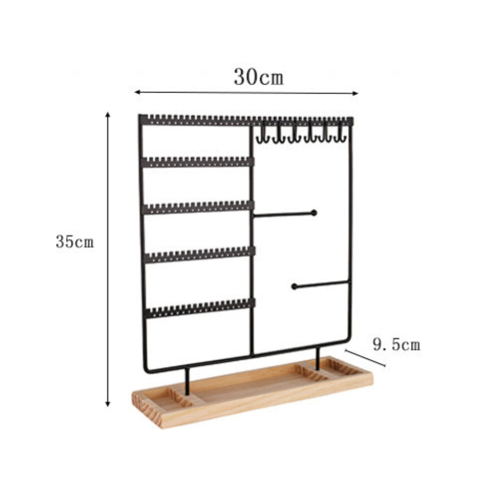 Multifunctional Jewelry Rack Display Earring Necklace Ring Storage Rack