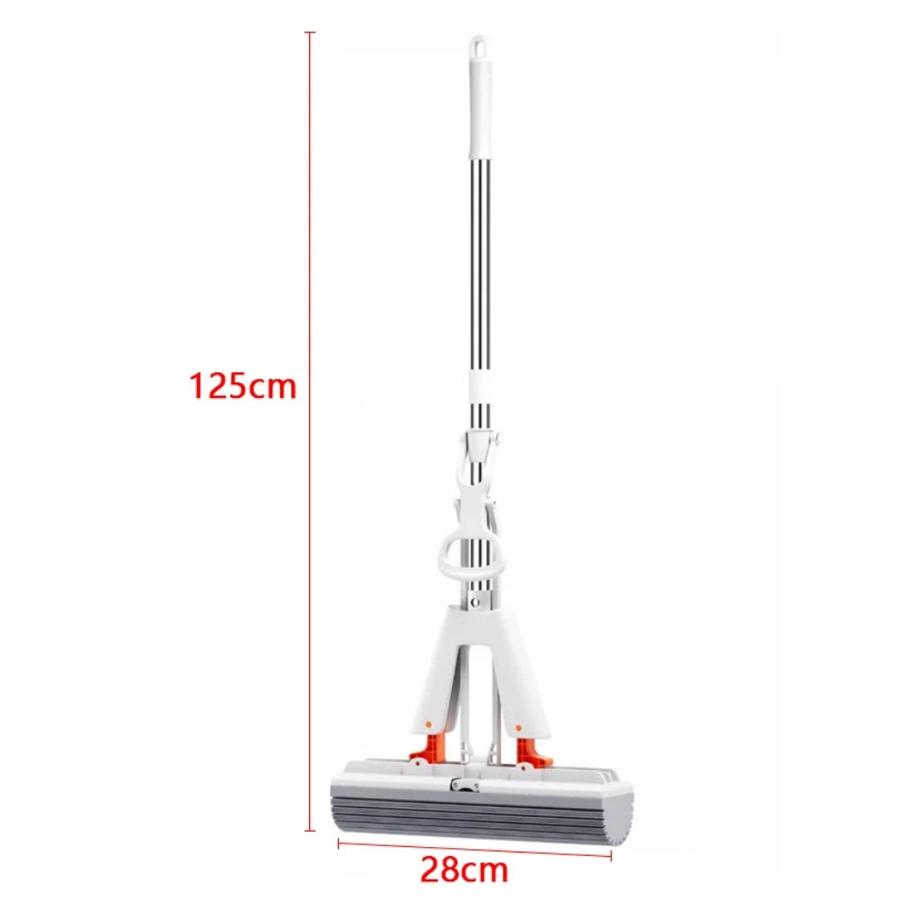 Squeezed Self Draining Rubber Cotton Mop