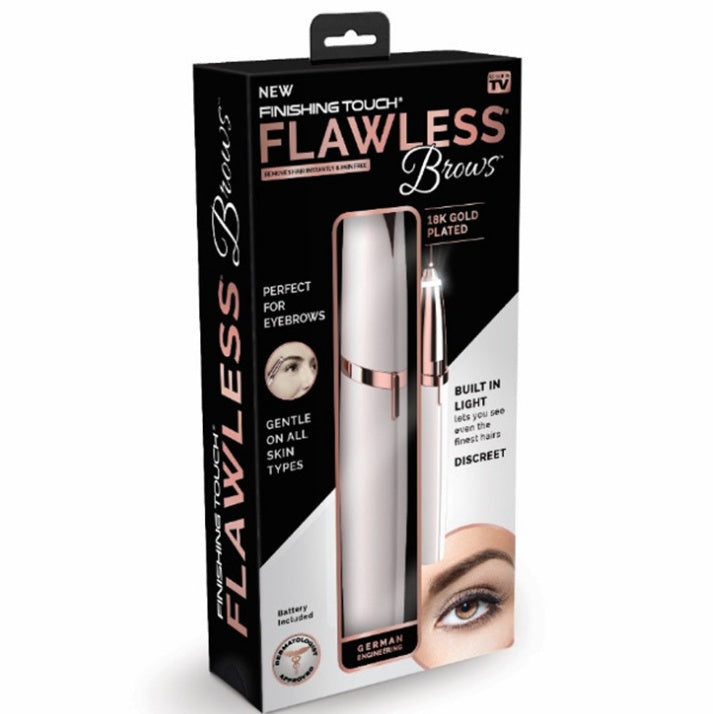 Flawlessly Brows Electric Eyebrow Remover - Golden Treasures  # #