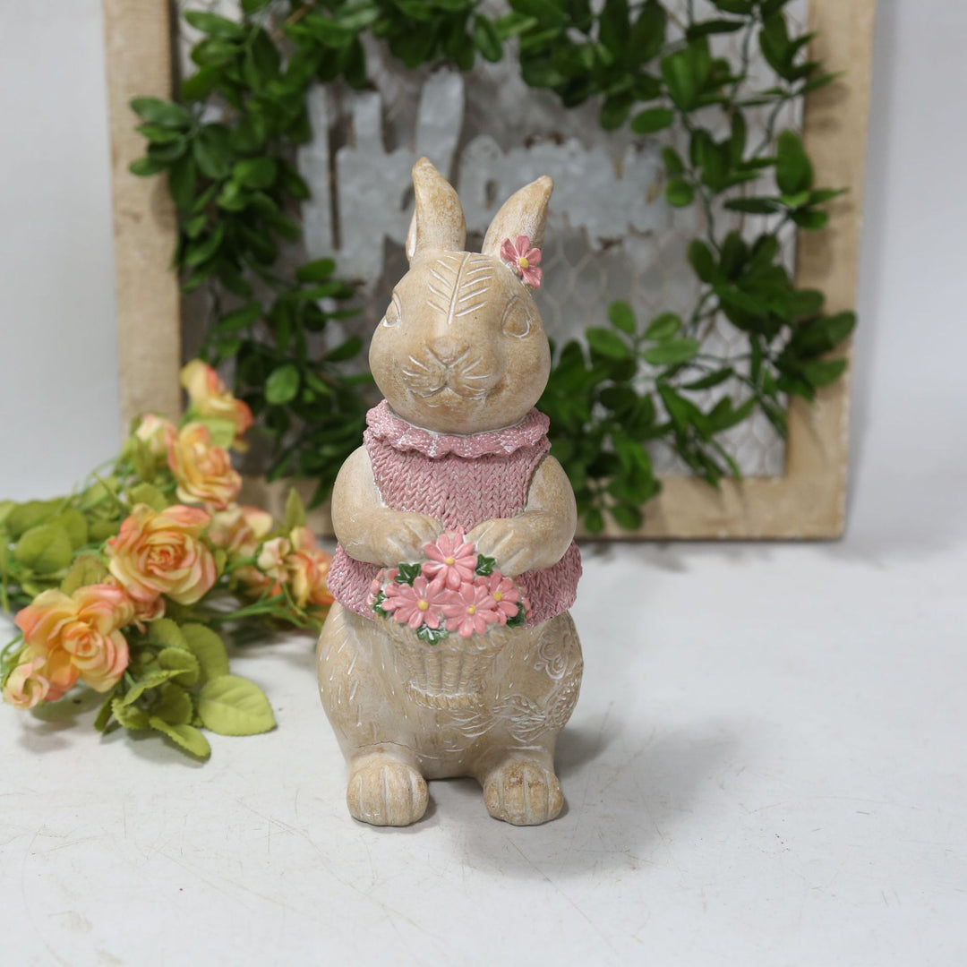 Easter European-style Home Resin Easter Rabbit