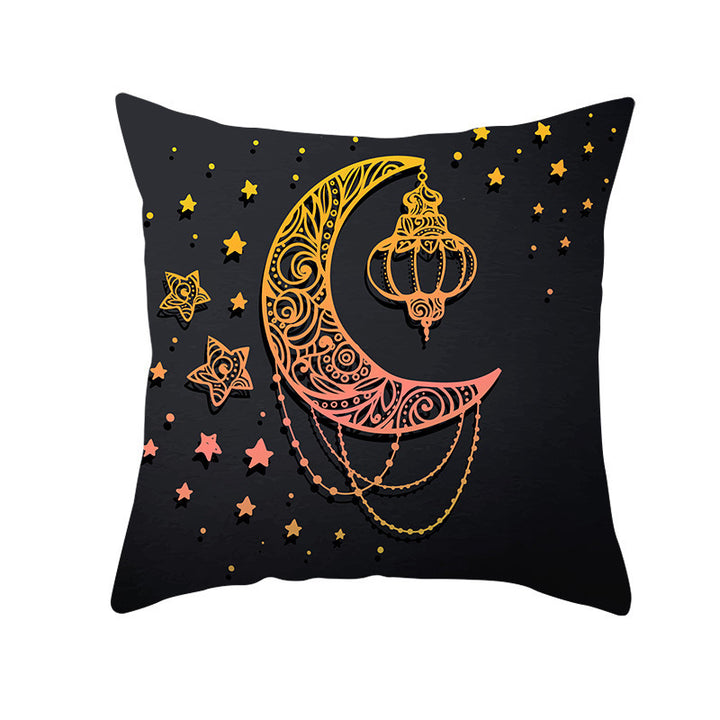 Muslim Halal Ramadan Eid Mubarak Home Decor Pillowcase - Golden Treasures  # #