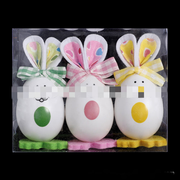 Easter Bunny Easter Decorative Gift Rabbit Shape Home Decorations Ornaments