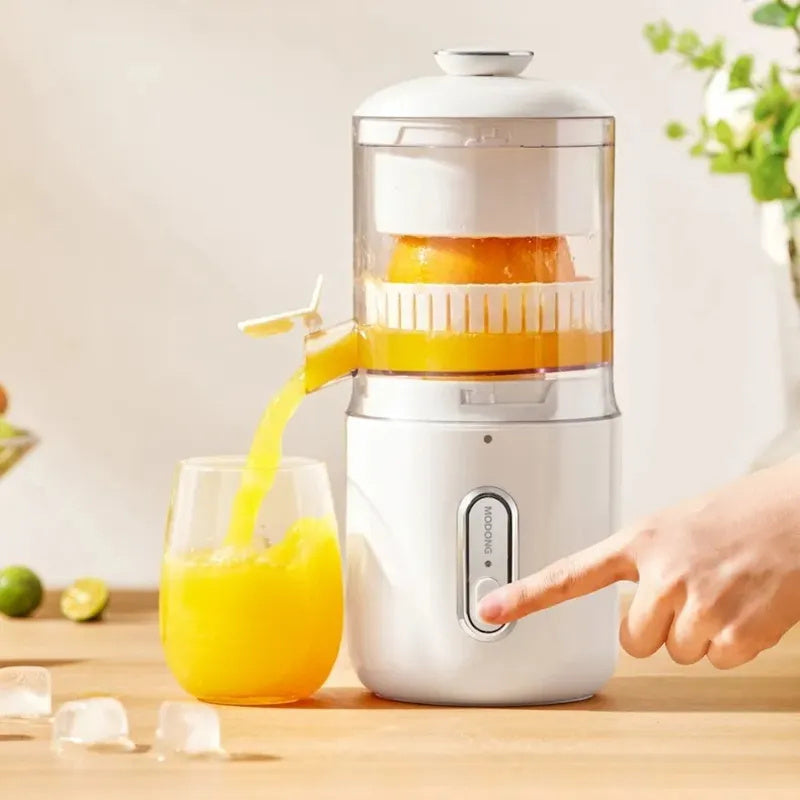 Multifunctional Wireless Electric Juicer Steel Orange Lemon Blender USB Portable Mini Fruit Squeezer Pressure Juicer Kitchen - Golden Treasures  # #