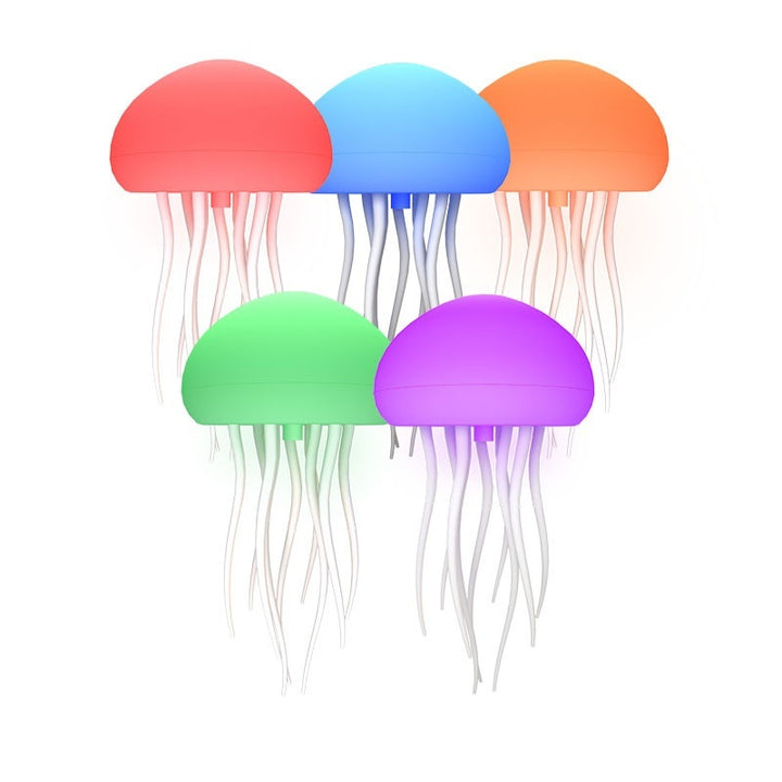 Jellyfish Mood Lamp LED Jellyfish Night Light Portable Jellyfish Lamp Jellyfish Decorations Smart Table Lamp For Bedside Desk - Golden Treasures  # #