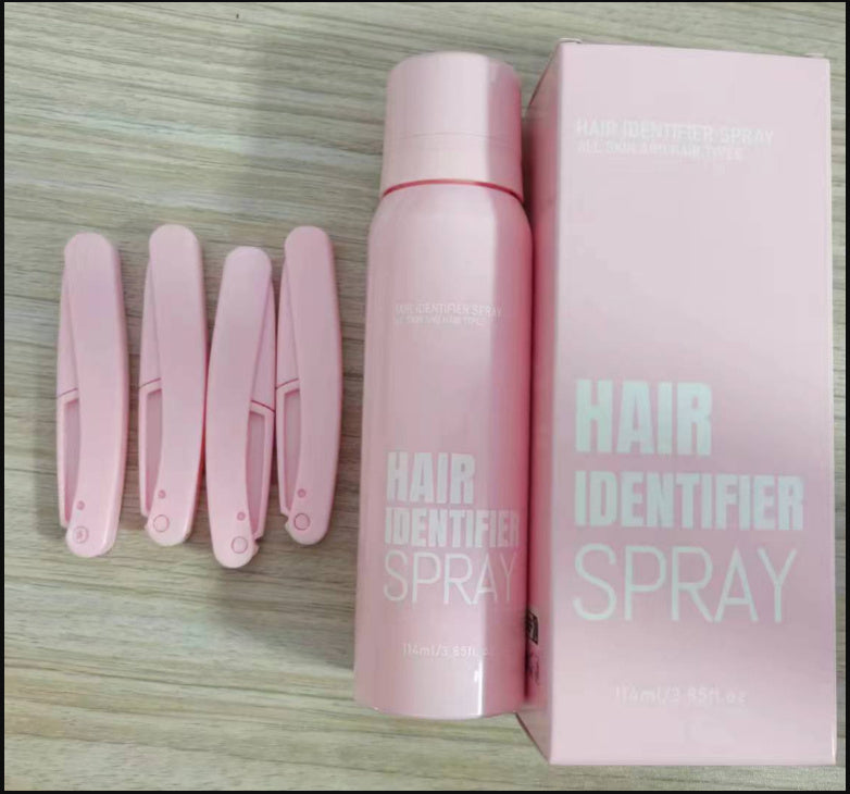 Hair Identifier Spray Set For Face Shaving Moisturizing Dermaplaner Spray For Face Shaving Skin Care - Golden Treasures  # #