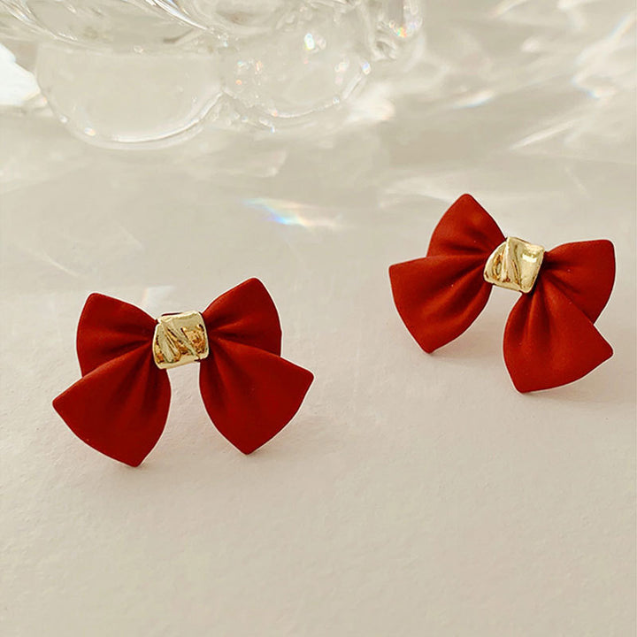 Japanese And Korean Style Sweet And Lovely Earrings - Golden Treasures  # #