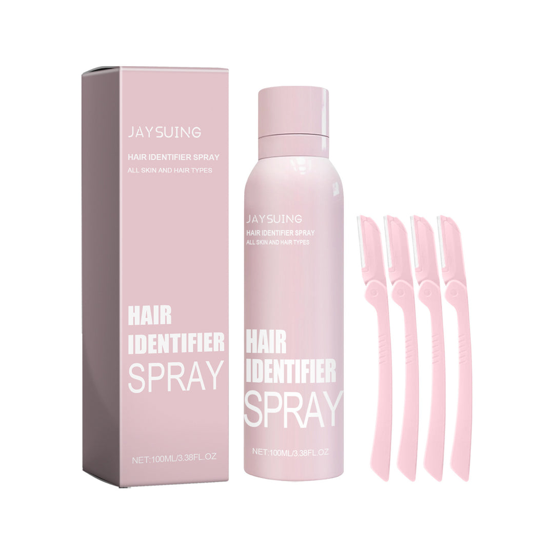 Hair Identifier Spray Set For Face Shaving Moisturizing Dermaplaner Spray For Face Shaving Skin Care - Golden Treasures  # #