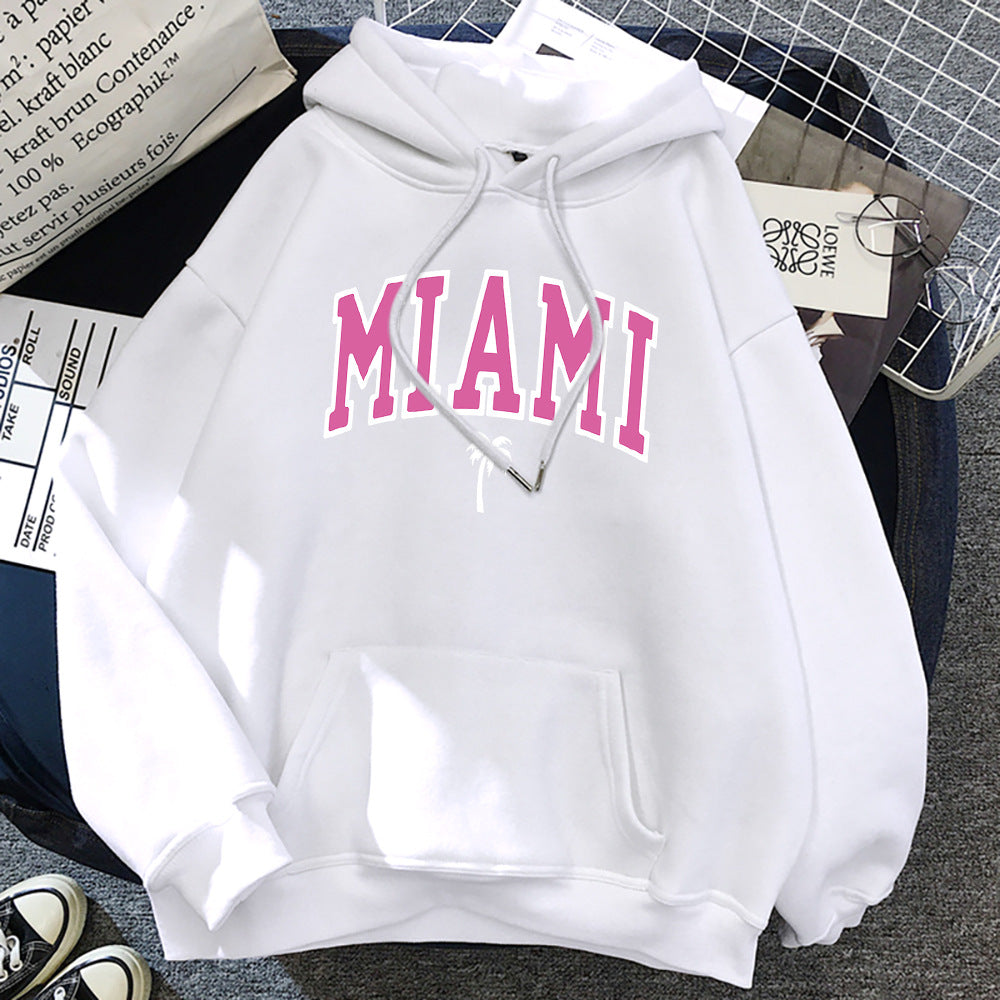 Florida Usa Set Womens Hoodie Set Loose Hoodies - Golden Treasures  # #