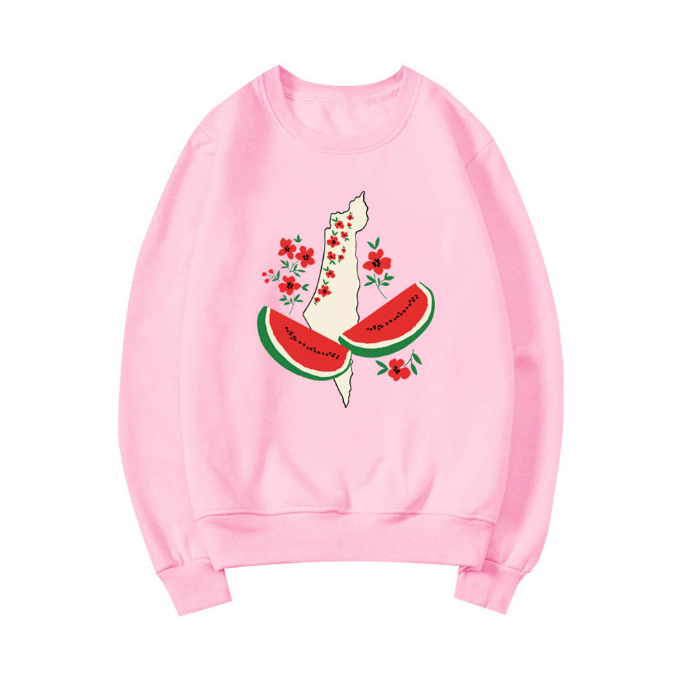 Watermelon Sweatshirts Funny Watermelon Women