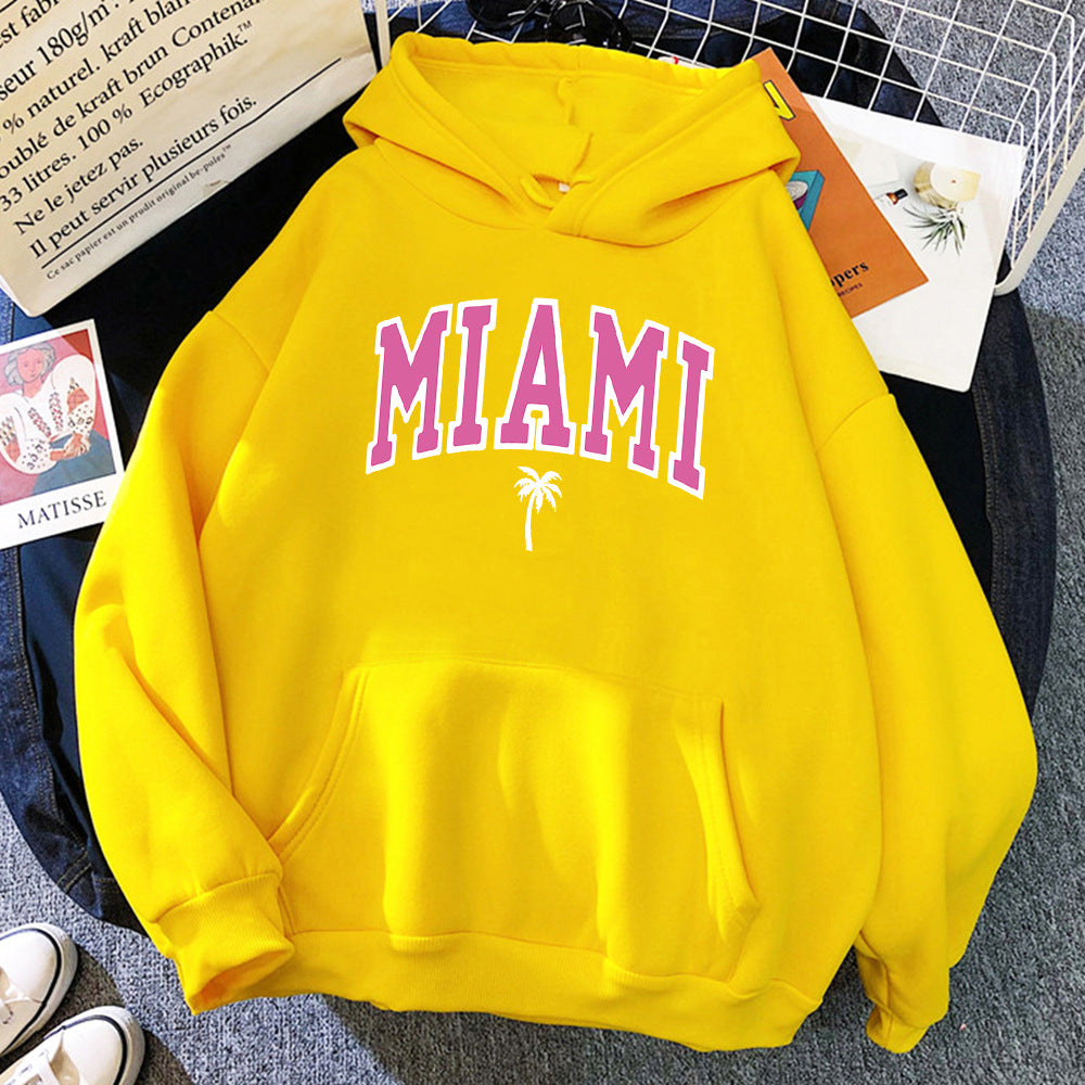 Florida Usa Set Womens Hoodie Set Loose Hoodies - Golden Treasures  # #