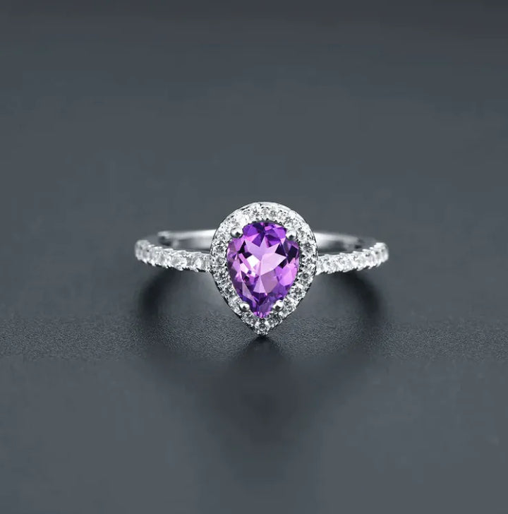 Gemstone Crystal Ring