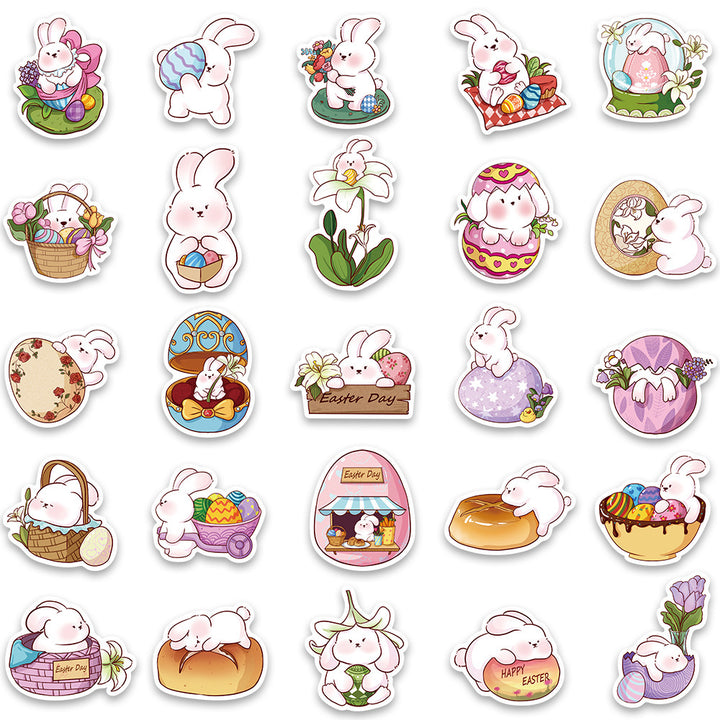 Easter Cartoon Graffiti Stickers