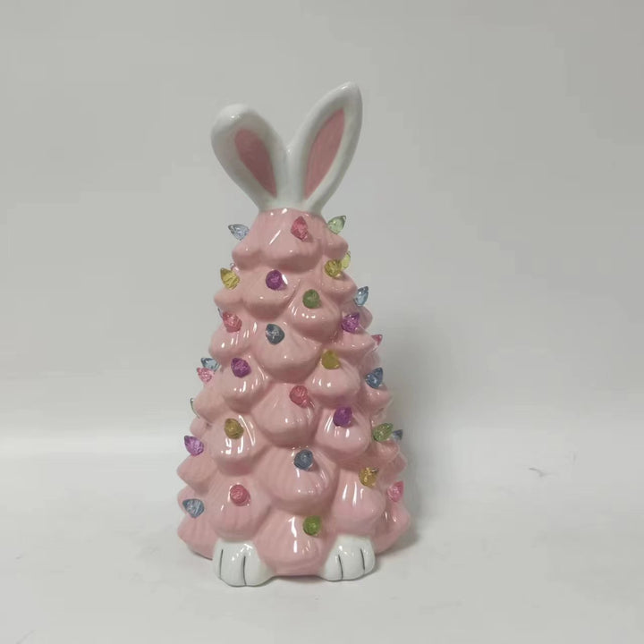 Easter Bunny Shape Tree Decorations Spring Easter Bunny Glow Ornaments Easter Bunny Tree