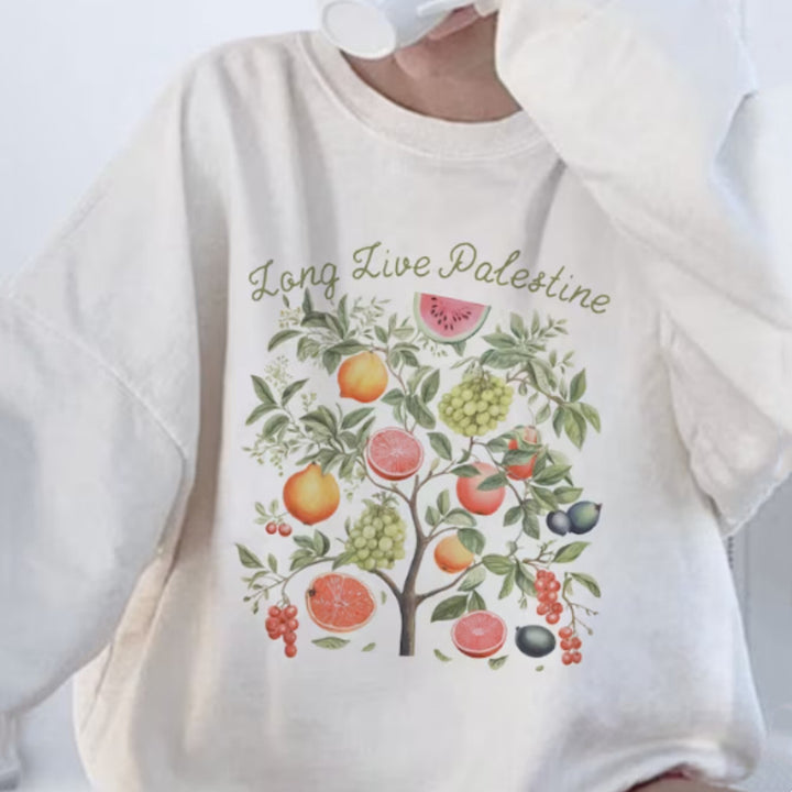 Fruit Palestine T-shirt Watermelon Fruit Ceiling - Golden Treasures  # #