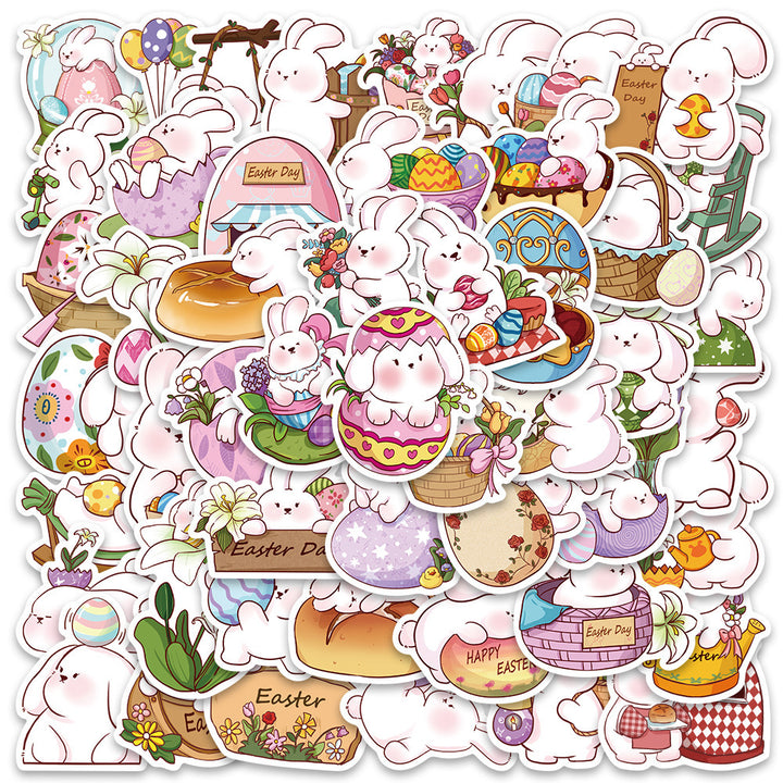 Easter Cartoon Graffiti Stickers