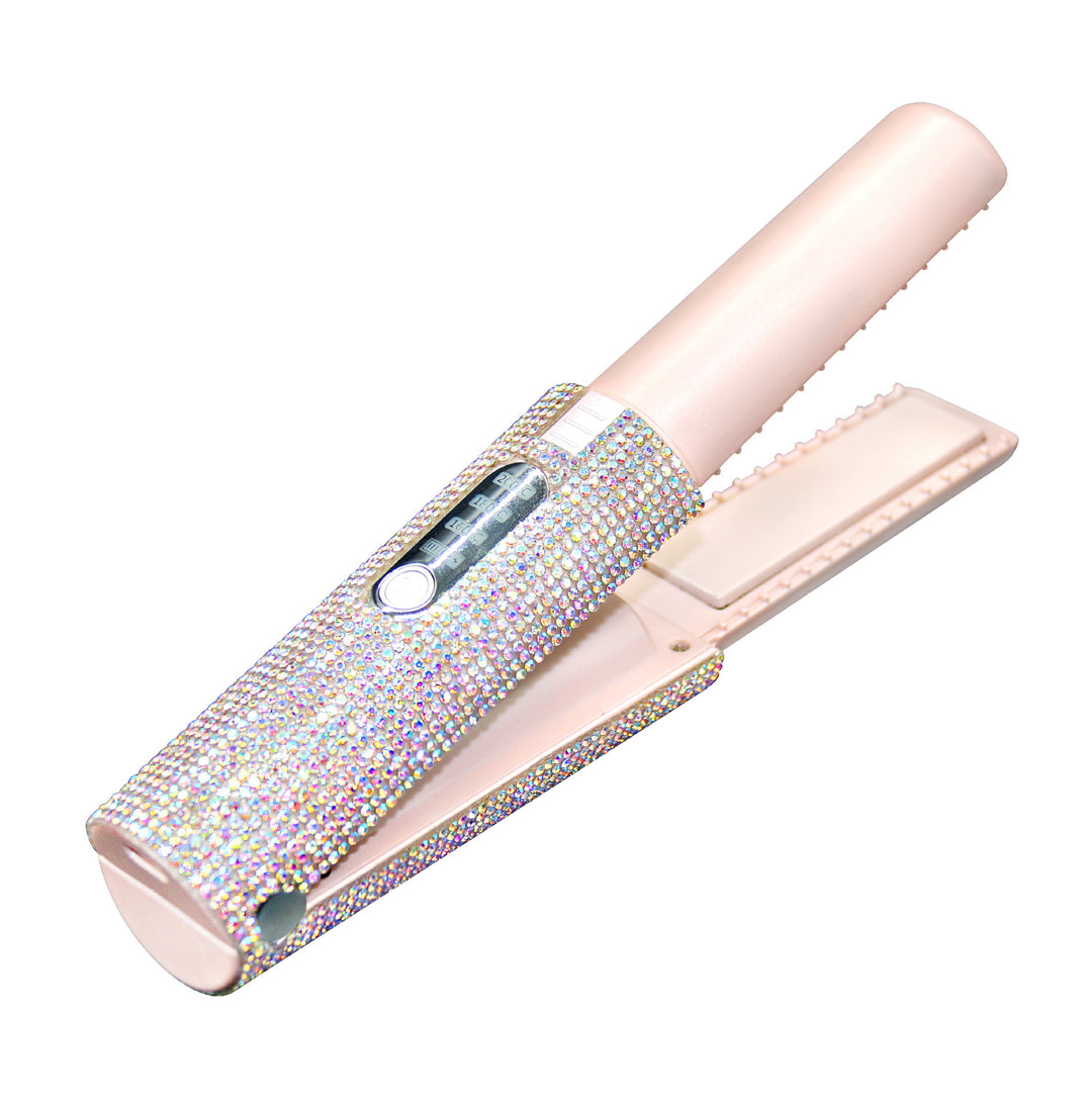 Rechargeable Portable USB Hair Straightener - Golden Treasures  # #