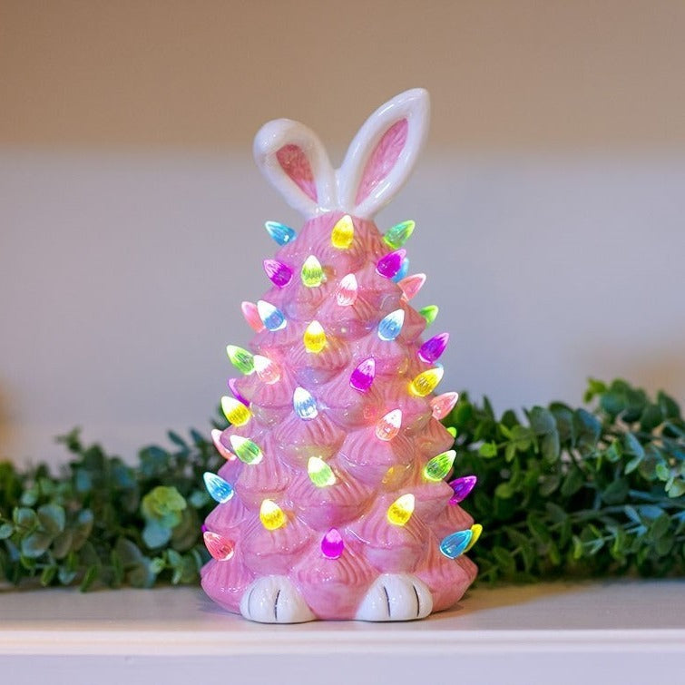 Easter Bunny Shape Tree Decorations Spring Easter Bunny Glow Ornaments Easter Bunny Tree