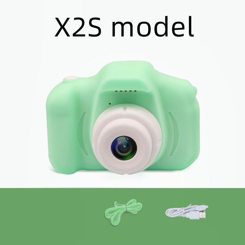 X2 HD Mini Cartoon Kids Digital Camera - Golden Treasures  # #