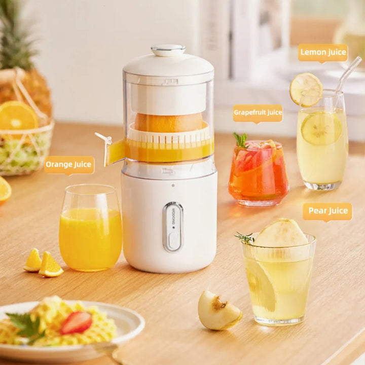 Multifunctional Wireless Electric Juicer Steel Orange Lemon Blender USB Portable Mini Fruit Squeezer Pressure Juicer Kitchen - Golden Treasures  # #